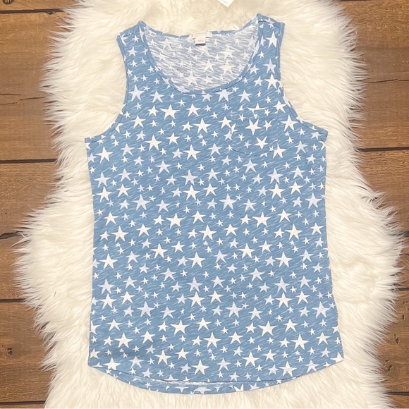 Crewcuts Other - NWT Crewcuts Blue Star Print Tank Top